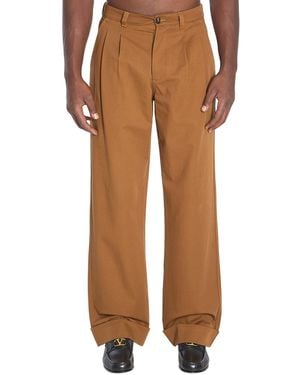 Valentino Relaxed Pants - Brown
