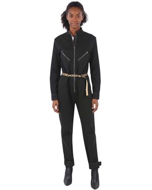 Stella McCartney Band Collar Jumpsuit - Black