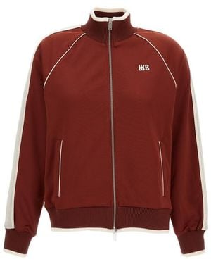 Wales Bonner Motion Track Jersey Top - Red