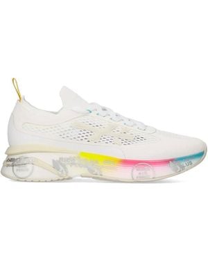 Premiata Logo Moerun Sneakers - White