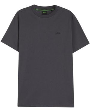 BOSS Logo Crew Neck T-Shirt - Black