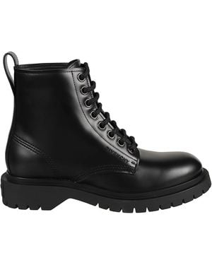 Givenchy Lace Up Boots - Black