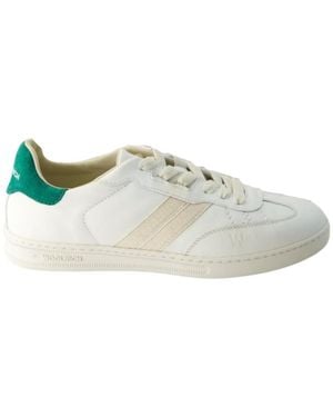 Woolrich Doubleu Leather Sneakers - White