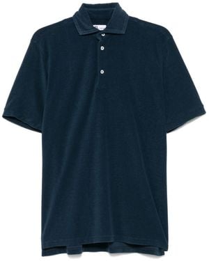 Doppiaa Short Sleeve Polo - Blue