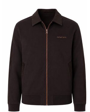 Paul Smith Zip-Up Jacket - Black