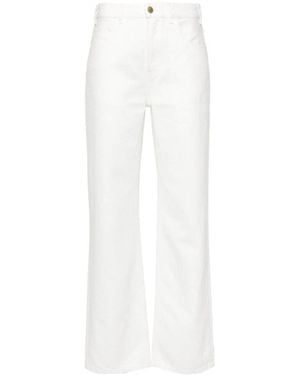 Chloé Boyfriend Denim Jeans - White