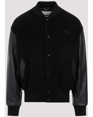 Alexander McQueen Calf Leather Jacket - Black