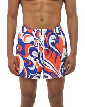 DSquared² Slim Swim Shorts - Blue
