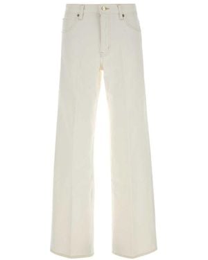 FRAME Flared High Rise Jeans - White
