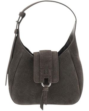 Hogan Dark Trend Mini Hobo - Black