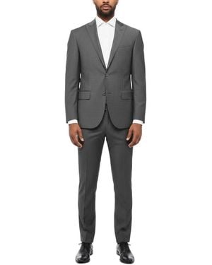 Corneliani Peaked Lapel Suit - Gray