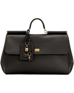 Dolce & Gabbana Sicily Satchel - Black