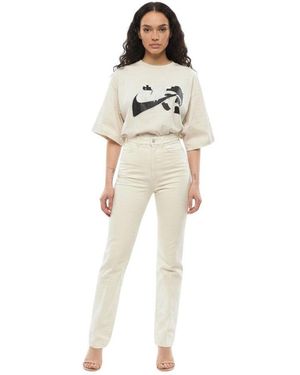 Made In Tomboy Off High Rise Jeans - White