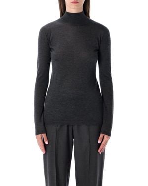Fabiana Filippi High Neck Sweater - Blue