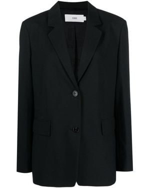 Closed Single-Breasted Blazer - Black