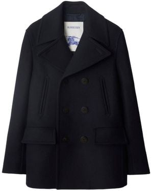 Burberry Coats - Blue