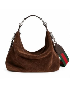 Gucci Brera Medium Crossbody Bag - Brown
