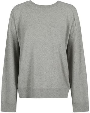ARMARIUM Cashmere Crewneck Sweater - Gray