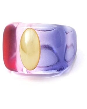 指輪・リング LA MANSO La Manso Woman's Forever Young Blue Plastic Ring La Manso Rings for Women | Online Sale up to 60% off | Lyst