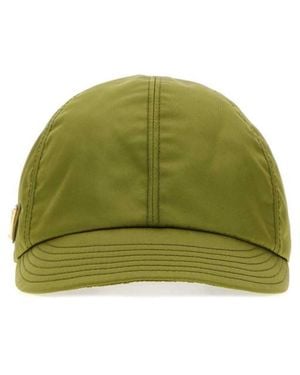 Prada Solid Baseball Hat - Green