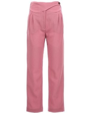 Blazé Milano 'Cool & Easy' Pants - Pink
