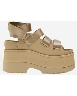 UGG Logo Wedges - Natural