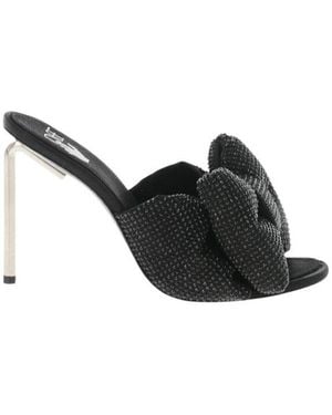 Off-White c/o Virgil Abloh Slip-On Bow Heels - Black