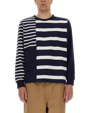 Umbro Stripes Sweatshirts - Blue