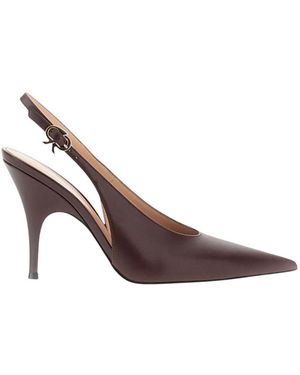 Gianvito Rossi Slingback Pumps - Brown