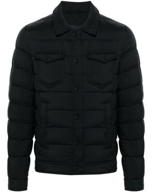 Herno Classic Quilted Jacket - Black