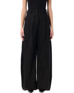 THE LATEST Relaxed Pleated Pant - Black