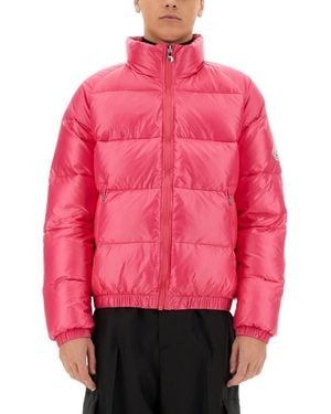 Pyrenex Quilted Mock Collar Jacket - Pink