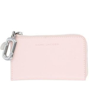 Marc Jacobs Light Solid Zip Wallet - Pink