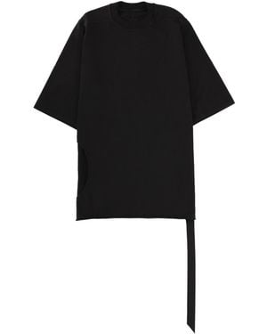 Rick Owens Solid Crew Neck T-Shirt - Black
