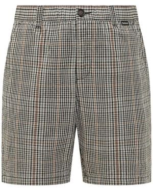 Barbour Checks Shorts - Grey