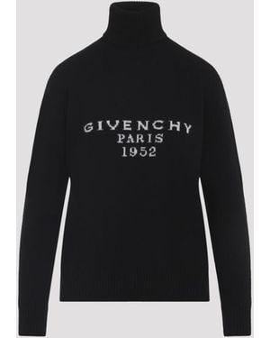 Givenchy Logo Sweater - Black