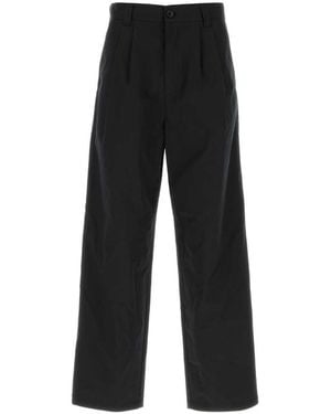 A.P.C. Relaxed Pleated Pants - Black