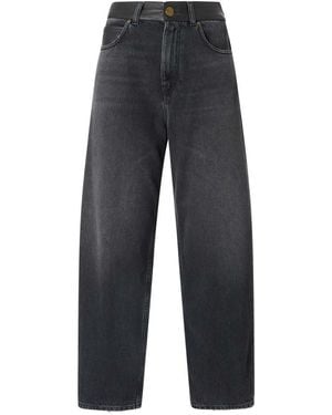Pinko Relaxed High Rise Jeans - Blue