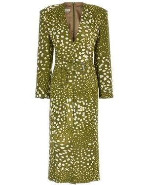 Dries Van Noten 'Dohana' Dress - Green