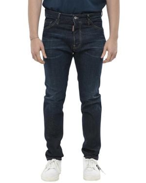DSquared² Mid Rise Jeans - Blue
