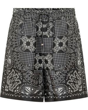 Amiri Relaxed Shorts - Gray