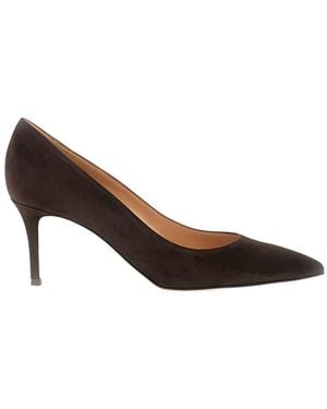 Gianvito Rossi Slip On Pumps - Brown