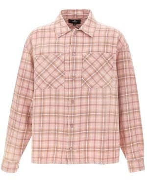 Represent Relaxed Checks Shirt - Pink