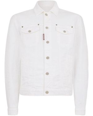 DSquared² Cotton Jacket - White