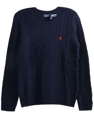 Ralph Lauren Logo Sweater - Blue