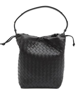 Bottega Veneta Avenue Bucket Bag - Black