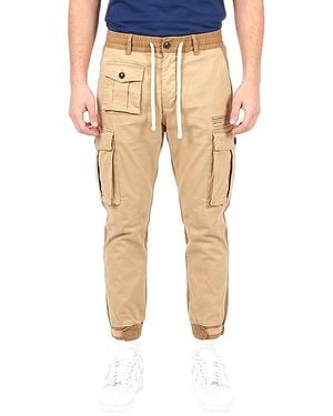 DSquared² Regular Cargo Pants - Natural