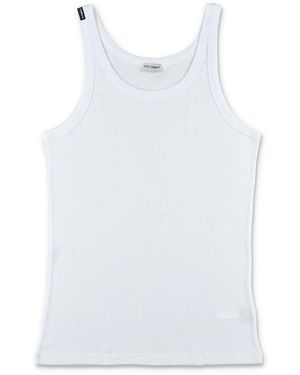 Dolce & Gabbana Sleeveless Top - White