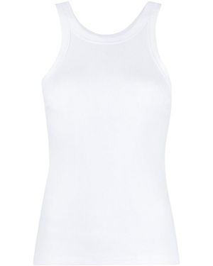 TOTEME Organic Cotton Tank Top - White