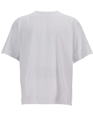 LA ROSE Crew Neck T-Shirt - White